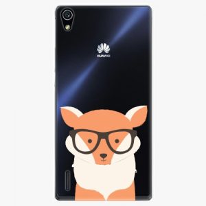 Plastový kryt iSaprio - Orange Fox - Huawei Ascend P7