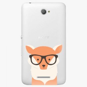 Plastový kryt iSaprio - Orange Fox - Sony Xperia E4