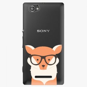 Plastový kryt iSaprio - Orange Fox - Sony Xperia M