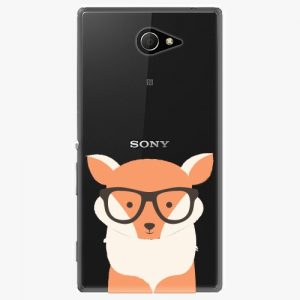 Plastový kryt iSaprio - Orange Fox - Sony Xperia M2