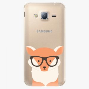 Plastový kryt iSaprio - Orange Fox - Samsung Galaxy J3