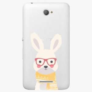 Plastový kryt iSaprio - Smart Rabbit - Sony Xperia E4