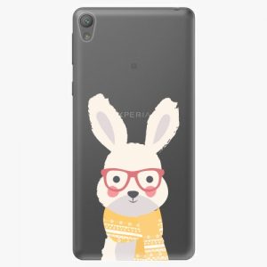 Plastový kryt iSaprio - Smart Rabbit - Sony Xperia E5