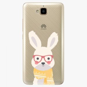 Plastový kryt iSaprio - Smart Rabbit - Huawei Y6 Pro