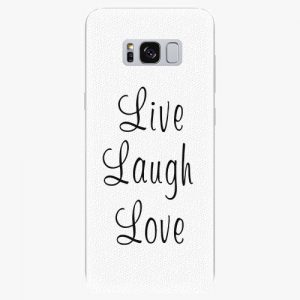 Plastový kryt iSaprio - Live Laugh Love - Samsung Galaxy S8