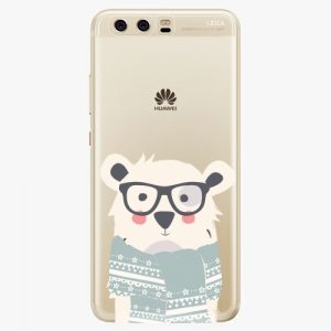 Plastový kryt iSaprio - Bear With Scarf - Huawei P10