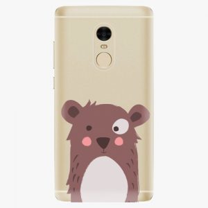 Plastový kryt iSaprio - Brown Bear - Xiaomi Redmi Note 4