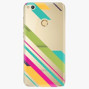 Plastový kryt iSaprio - Color Stripes 03 - Huawei Honor 8 Lite