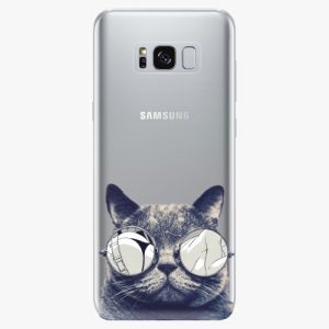 Plastový kryt iSaprio - Crazy Cat 01 - Samsung Galaxy S8
