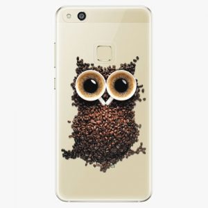Plastový kryt iSaprio - Owl And Coffee - Huawei P10 Lite