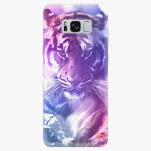 Plastový kryt iSaprio - Purple Tiger - Samsung Galaxy S8 Plus