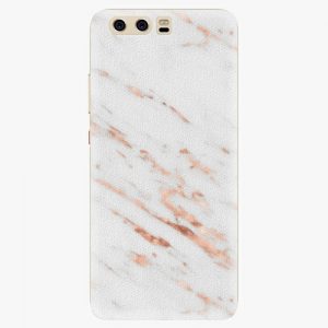 Plastový kryt iSaprio - Rose Gold Marble - Huawei P10