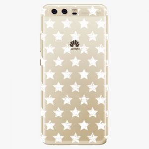 Plastový kryt iSaprio - Stars Pattern - white - Huawei P10