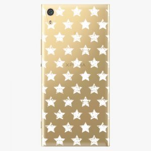 Plastový kryt iSaprio - Stars Pattern - white - Sony Xperia XA1 Ultra