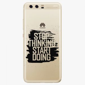 Plastový kryt iSaprio - Start Doing - black - Huawei P10