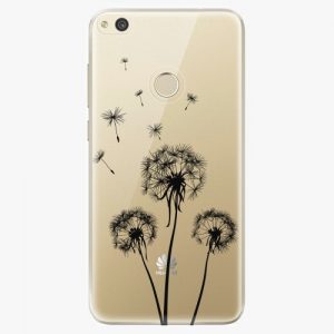 Plastový kryt iSaprio - Three Dandelions - black - Huawei P8 Lite 2017