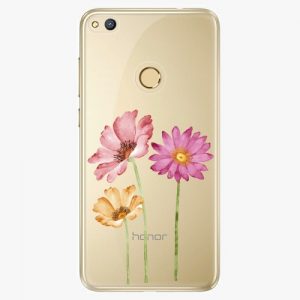 Plastový kryt iSaprio - Three Flowers - Huawei Honor 8 Lite
