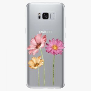 Plastový kryt iSaprio - Three Flowers - Samsung Galaxy S8