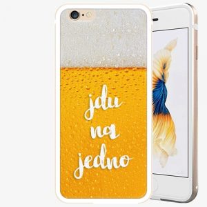 Plastový kryt iSaprio - Jdu na jedno - iPhone 6 Plus/6S Plus - Gold