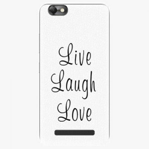 Plastový kryt iSaprio - Live Laugh Love - Lenovo Vibe C