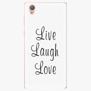 Plastový kryt iSaprio - Live Laugh Love - Sony Xperia L1