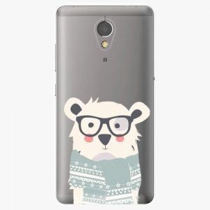 Plastový kryt iSaprio - Bear with Scarf - Lenovo P2