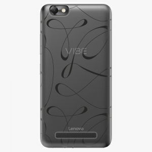 Plastový kryt iSaprio - Fancy - black - Lenovo Vibe C