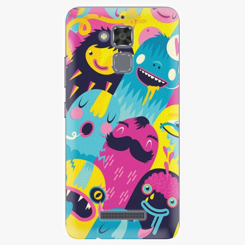 Plastový kryt iSaprio - Monsters - Asus ZenFone 3 Max ZC520TL Plastový kryt iSaprio - Monsters - Asus ZenFone 3 Max ZC520TL