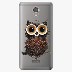 Plastový kryt iSaprio - Owl And Coffee - Lenovo P2