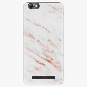 Plastový kryt iSaprio - Rose Gold Marble - Lenovo Vibe C