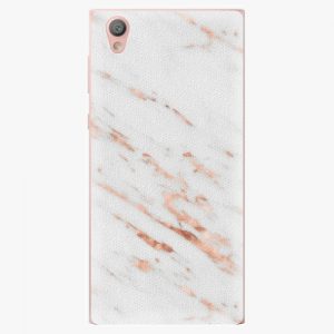 Plastový kryt iSaprio - Rose Gold Marble - Sony Xperia L1