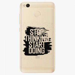 Plastový kryt iSaprio - Start Doing - black - Xiaomi Redmi 4X