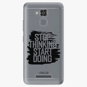 Plastový kryt iSaprio - Start Doing - black - Asus ZenFone 3 Max ZC520TL