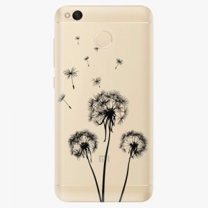 Plastový kryt iSaprio - Three Dandelions - black - Xiaomi Redmi 4X