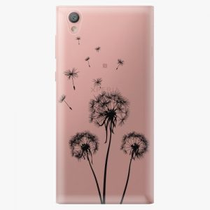 Plastový kryt iSaprio - Three Dandelions - black - Sony Xperia L1