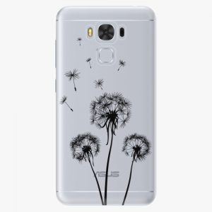 Plastový kryt iSaprio - Three Dandelions - black - Asus ZenFone 3 Max ZC553KL
