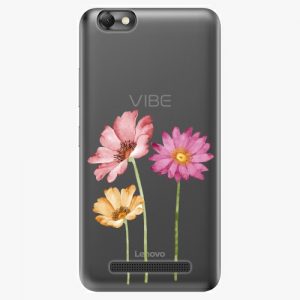 Plastový kryt iSaprio - Three Flowers - Lenovo Vibe C