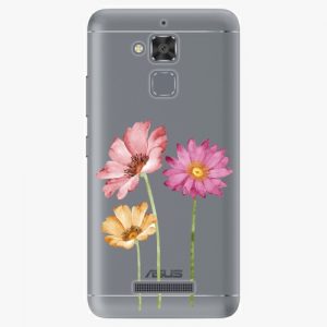 Plastový kryt iSaprio - Three Flowers - Asus ZenFone 3 Max ZC520TL